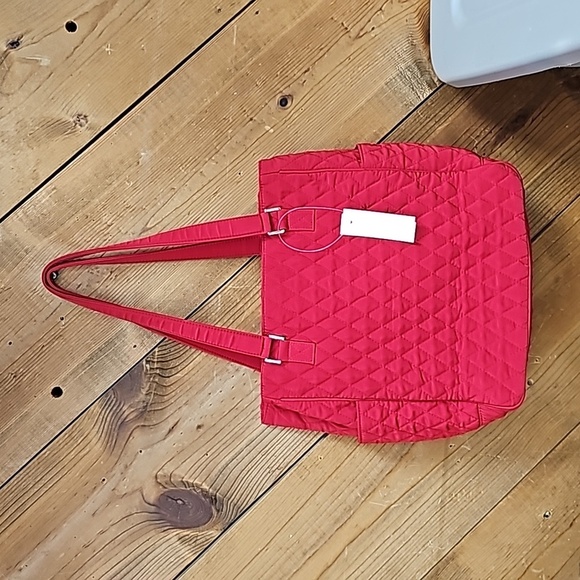 Vera Bradley quilted tote 12x13x5 - Picture 2 of 3